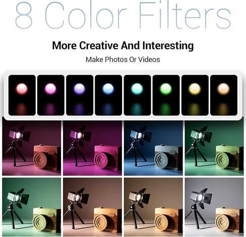 SmallRig RM01 Mini LED Video Light (3 Pack), Waterproof Portable Lighting Kit with Gels, Barndoor, Diffuser, Dimmable Fill Light 5600K CRI95, Lume Cube Camera Light for Stop Motion, Macro Photography in Saudi Arabia