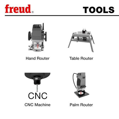 Freud 70-104: 25/64" (Dia.) Key Hole Bit, Perma-shield Coating Red in Kuwait