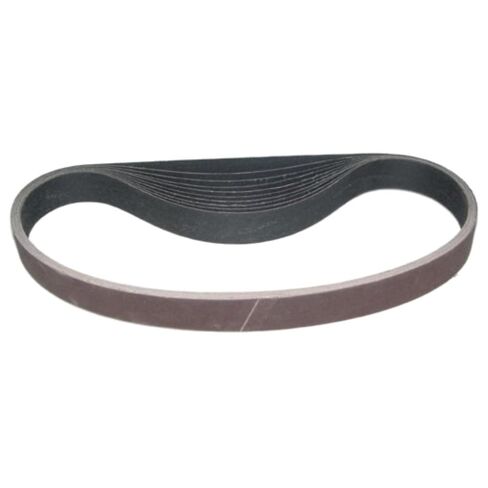 10pcs Aluminum Oxide Abrasive Belts 1x30inches, 320 Grit Durability Sanding Belt for Grinding Polishing in Kuwait