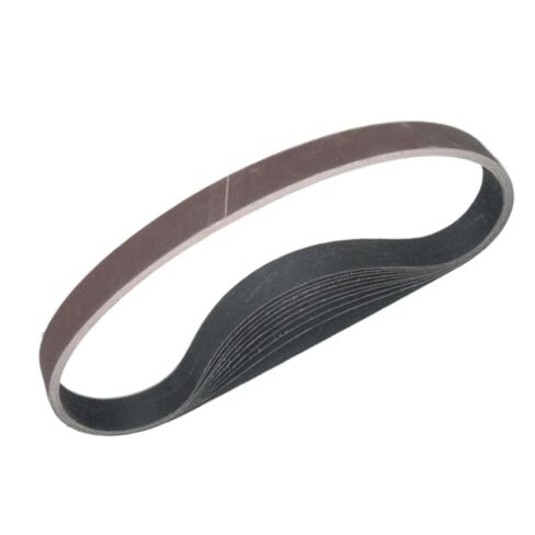 10pcs Aluminum Oxide Abrasive Belts 1x30inches, 320 Grit Durability Sanding Belt for Grinding Polishing in Kuwait