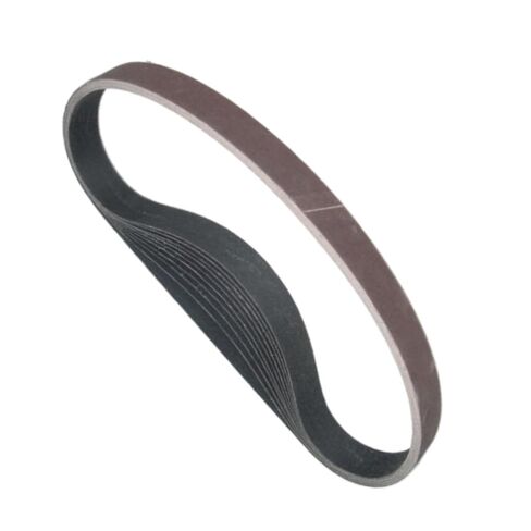 10pcs Aluminum Oxide Abrasive Belts 1x30inches, 320 Grit Durability Sanding Belt for Grinding Polishing in Kuwait