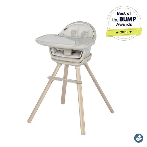 Maxi-Cosi Moa 8-in-1 High Chairs for Babies and Toddlers, Machine Washable Infant High Chair, Compact, Convertible to Booster Seat for Table, Lightweight Design, Classic Oat in Kuwait