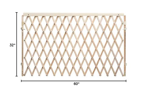 Evenflo Expansion Walk-Thru Room Divider Baby Gate (Natural Wood) in Saudi Arabia