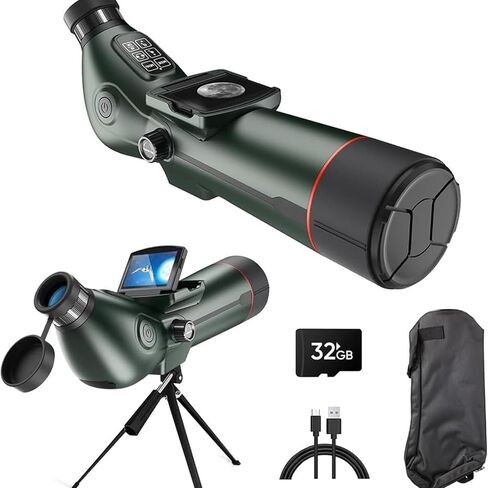 4k Intelligent Telescope, Dual Screen Digital Single Tube with Tripod, Professional Astronomical Equipment, for Stargazing and Moon Observation in Kuwait