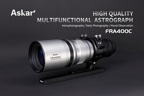 Askar FRA400C Telescope, Aperture 72mm, Focal Length 400mm, f/5.6 Quintuplet Dual ED air-Spaced APO Suitable for Astrophotography Visual Observation in Kuwait