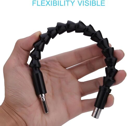 11.6in Drill Extension Flexible Drill Bit Extension | Drill Extension Bit Holder For Tight Spaces, Home Diy & Maintenance Flexible Drill Bit Screwdriver Bit Extension in Kuwait