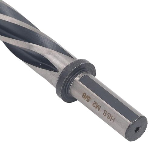5 Flute Construction Reamer 58in HSS Spiral Reamer Bit with Round Shank for Metal Structure and Bridge Building in Saudi Arabia