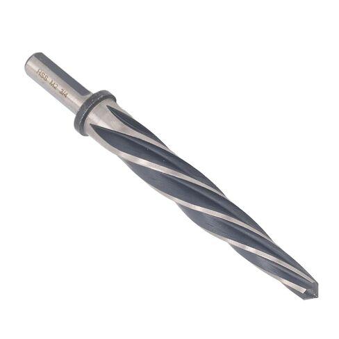 Construction Reamer 6542 and M2 High Speed Steel, 3/4 Inch Round Shank 5 Flutes Spiral Maintenance Reamer, Taper Bridge Reamer Bit for Metal Plastic Alloy Aluminum with in Kuwait