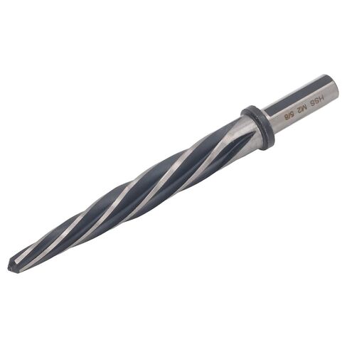 Construction Reamer 5 Flutes 5/8 Inch 12.7mm Diameter Round Shank Spiral Reamer Bit for Bridge Construction Metal Structures in Kuwait