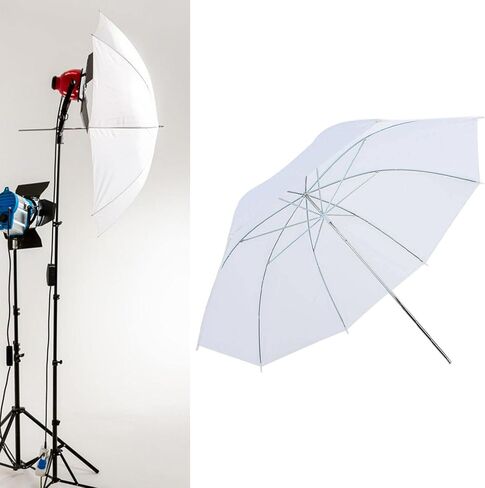 iayokocc Photography Umbrella Lighting, 50cm Soft White Umbrella for Photo Portrait Studio Shooting with Studio Flash in Kuwait
