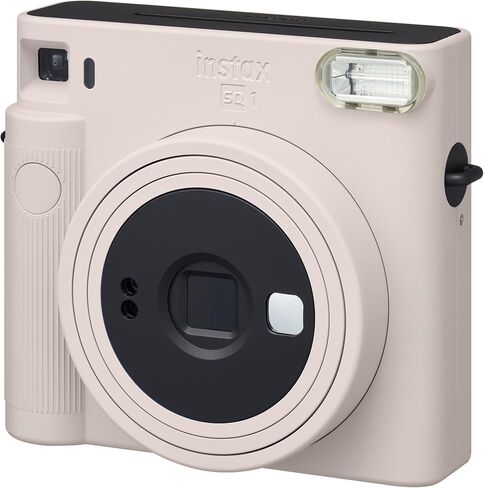 FUJIFILM Instax Square SQ1 Instant Camera - Chalk White in Kuwait