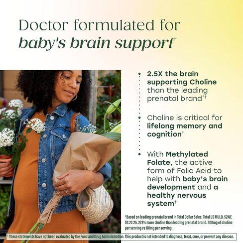 MegaFood Baby & Me 2 Prenatal Multi Minis - Prenatal Vitamins for Women with Choline & Methyl Folate - Gluten-Free, Vegetarian, Pre Natal Multivitamin for Women – 120 Minis Tablets, 30 Servings | Prenatal Vitamins for Women with Methylfolate, Choline, Iro in Kuwait