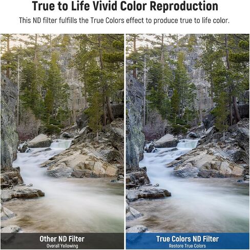 NEEWER 46mm True Colors Variable ND Filter ND2-ND32 & CPL, 2 in 1 Adjustable Neutral Density and Circular Polarizing Filter, Multi Coated HD Optical Glass/Aluminum Frame in Saudi Arabia