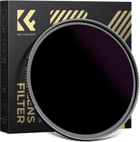 K&F Concept 95mm ND100000 (16.6 Stops) ND Lens Filter Filter Neutral Censy Filter مع 28 طلاء متعدد الطبقات (سلسلة Nano X) in Kuwait