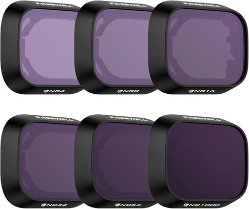 Freewell All Day – 6Pack ND Filters Compatible with Mini 3 Pro/Mini 3 | ND4, ND8, ND16, ND32, ND64, ND1000 (NOT Compatible with Mini 4 Pro) in Kuwait