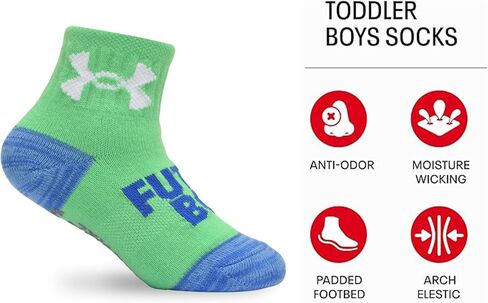 Under Armour Girls' Quarter Socks in Kuwait