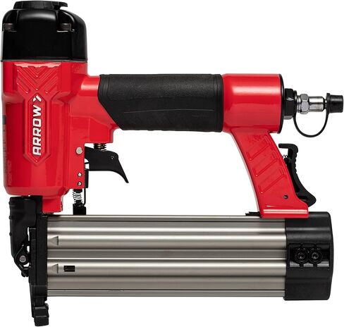 Arrow PT18G Gauge Oil-Free Pneumatic Brad Nailer - Small Light Trim and Interior Molding Work, Operates Up to 100psi Compression Unit, Fits 5/8", 3/4", 1", 1.5", 2" Brad Nails in Saudi Arabia
