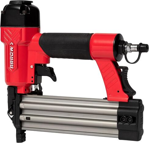 Arrow PT18G Gauge Oil-Free Pneumatic Brad Nailer - Small Light Trim and Interior Molding Work, Operates Up to 100psi Compression Unit, Fits 5/8", 3/4", 1", 1.5", 2" Brad Nails in Saudi Arabia