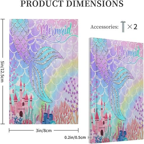 Silvery Glitter Cute Mermaid Tail Fantasy Castle 1 Gang Light Switch Covers No Device Wall Plate Decorative Blank Switchplate Electrical Faceplate for Kidroom Nursery Girlroom Bedroom Decor in Kuwait
