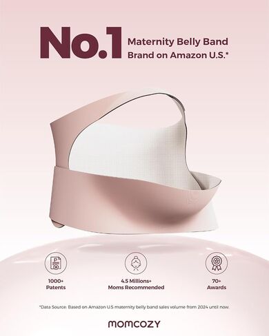 Momcozy Ergonomic Maternity Belly Band – Comfortable & Invisible Support for Back, Abdomen, and Waist in Kuwait