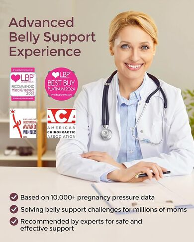 Momcozy Ergonomic Maternity Belly Band – Comfortable & Invisible Support for Back, Abdomen, and Waist in Kuwait