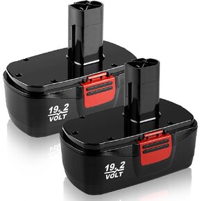 【2 Pack Upgrade 4.5Ah】C3 Replacement for Craftsman 19.2 Volt Batteries | Compatible with Craftsman 19.2 Volt Batteries DieHard 130279005 315.113753 315.115410 315.11485 1323903 Cordless Power Tools in Saudi Arabia