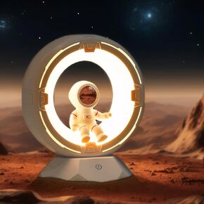 Night Light Kids, Astronaut Space Night Light Lamp with 9-Level Cold Warm Light Rechargeable Dimmable Tap Touch Nightlight for Kids Children Toddler Bedroom Bedside Livingroom Desktop in Kuwait