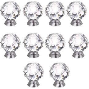 10PCS, Diamond Shaped Drawer Pulls Handle for Home Cupboard Handle with Screw(20 mm) in Saudi Arabia