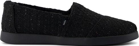 TOMS Women's Alpargata Plus Slip On Espadrille, Textile Upper, Relaxed Fit, CloudBound Insole, Stretchy Easy On and Off in Kuwait