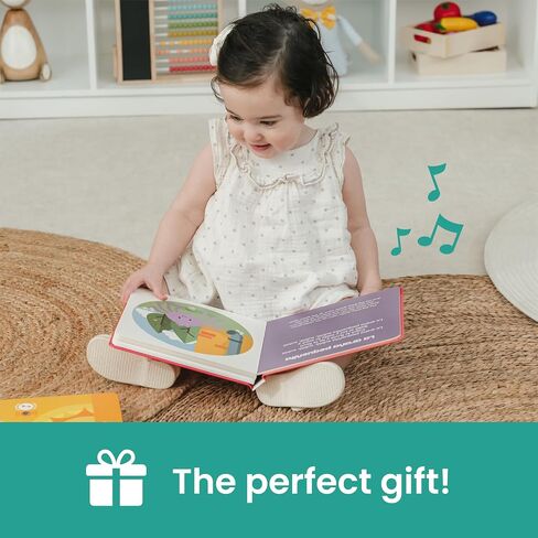 Binibi Los Pollitos Dicen Bilingual Spanish Sound Book Toddlers 1-3 | Libros en Español para Niños. Interactive nursery rhyme sound book with real songs, sturdy board pages, ages 1-3. in Kuwait
