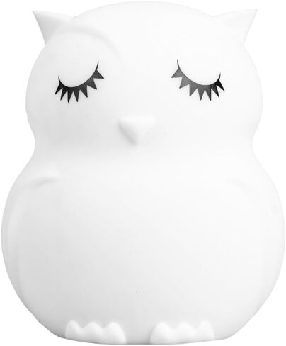 Lumipets Bunny Silicone Night Light for Kids, Squishy Lamp with Remote | Tap Control | Rechargeable 9-Color Changing | Nursery Nightlight for Boys & Girls | Portable Animal Lamp | USB Cord Included in Kuwait