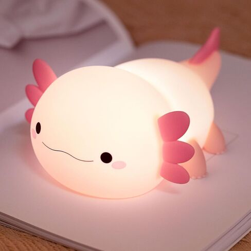 Cute Capybara Night Light,LED Squishy Animal Night Lamp,Soft Silicone Novelty Nightlight,Kids Funny Capybara Lamp Gifts,2 Level Dimmable Boys Girls Light Up Room Décor Rechargeable Touch Lamp in Kuwait