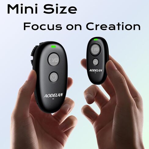 AODELAN USB-C Rechargeable Wireless Camera Remote Shutter Release for Canon | EOS RP R6 Rebel T7 T6 T5 T3 SL2 5D Mark II III IV 6D Mark II 7D Mark II 7D Series 5D Series in Kuwait