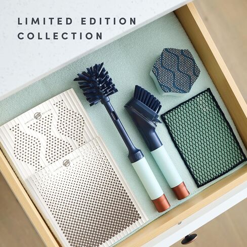 Brite by Scotch-Brite Limited Edition 2-in-1 Straw and Bottle Brush Set, Sleek and Stylish Bottle Cleaner Brush with 360-Degree Bristles and Hidden Straw Brush in Kuwait