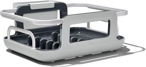 OXO Good Grips Extendable Over-The-Sink Aluminum Drying Dish Rack in Kuwait