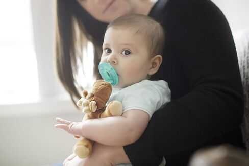 WubbaNub Infant Pacifier - Moose in Kuwait