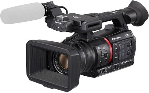 Panasonic AG-CX350 4K Camcorder + 2PC 64 GB Memory + Handle Unit + Shotgun Video Microphone + Filters + Tripod + More (21pc Bundle) in Kuwait