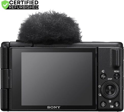 Sony ZV-1 II Vlog Camera with 4K Video & 20.1MP for Content Creators and Vloggers Black ZV-1M2/B (Renewed) Bundle with Deco Gear Case + Extra Battery + 64GB Card + HDMI Micro Cable + Accessories Kit in Kuwait