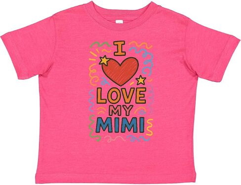 inktastic I Love My Mimi Toddler T-Shirt in Kuwait