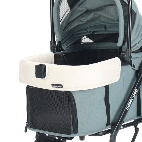 Anti-Dirt Sheet, Edge Cover for Pet Stroller, Double-Sided use, Clip Hole Design, Washable (Beige, for T5/T6/X5/X3) in Kuwait