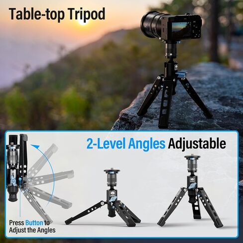 SIRUI SVM-145 Rapid Monopod with Feet, 57" Professional Carbon Fiber Camera Monopod, One-Step Rapid Height Adjustment, Modular 3 in 1, Max Load 22lbs in Kuwait