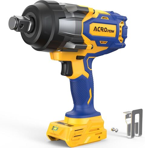 ACROPOW Cordless Impact Wrench 3/4" for DEWALT 20V Battery | High Torque 1850FT-LBS Brushless Impact Driver, Auto-Stop Reverse, Variable Speed, Heavy Duty Impact Gun (Bare Tool) in Kuwait