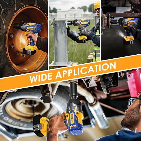ACROPOW Cordless Impact Wrench 3/4" for DEWALT 20V Battery | High Torque 1850FT-LBS Brushless Impact Driver, Auto-Stop Reverse, Variable Speed, Heavy Duty Impact Gun (Bare Tool) in Kuwait