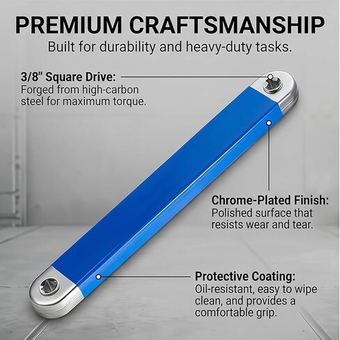 Bolthero Reaches The Bolt Nothing Else Can, Bolt Hero Wrench, 15.4" Zero-Degree Offset Extension Wrench, Ultra-Thin Drive Extender For Automotive Tight Space Repair (Orange) in Kuwait