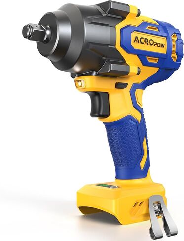 Cordless Impact Wrench for DEWALT 20V Battery | 1/2 Inch Brushless Motor High Torque Power Impact Gun, 1000 Ft-lbs(1360NM), 3-Mode Speed, LED Light(Bare Tool Only) in Kuwait