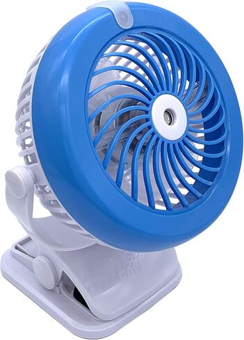 Spark Innovators Go Fan Cool Mist - Lithium Ion Fan w/Built in Mister! - As Seen on TV in Kuwait