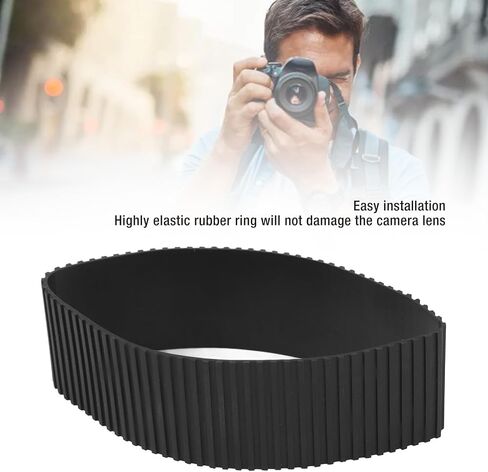 Lens Rubber Ring Zoom Grip Rubber Ring for 24-70mm F2.8 SEL2470 Lens Focus Rubber Grip Ring, Lens Zoom Grip for 24 to 70mm F2.8 SEL2470GM, Black in Kuwait