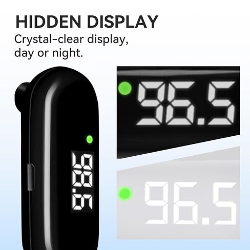 Medical Forehead Thermometer, Rechargeable Thermometer for Adults and Kids, Portable Infrared Digital Thermometer with Fever Alarm and LCD Display, Fast Accurate 1s Instant Results (Black) in Kuwait