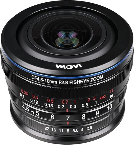 Laowa 4.5-10mm f/2.8 CF Zoom Fisheye Lens (L-Mount) | 180-Degree Ultra Wide View, Parfocal Zoom in Kuwait