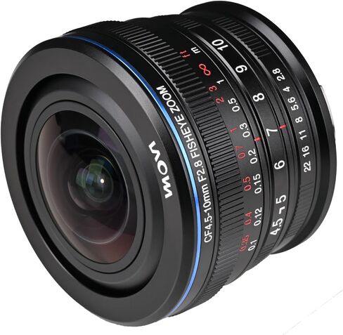 Laowa 4.5-10mm f/2.8 CF Zoom Fisheye Lens (L-Mount) | 180-Degree Ultra Wide View, Parfocal Zoom in Kuwait